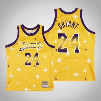 Men's Los Angeles Lakers #24 Kobe Bryant Swingman Gold Classic Airbrush Stitched Jersey Men's Los Angeles Lakers #24 Kobe Bryant Swingman Gold Classic Airbrush Stitched Jersey