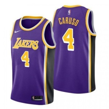 Men's Los Angeles Lakers #4 Alex Caruso Purple Stitched NBA Jersey Men's Los Angeles Lakers #4 Alex Caruso Purple Stitched NBA Jersey
