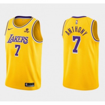 Men's Los Angeles Lakers #7 Carmelo Anthony  Men's Los Angeles Lakers #7 Carmelo Anthony
