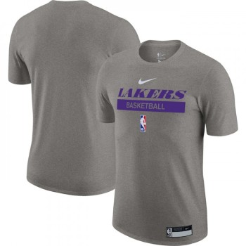Men's Los Angeles Lakers Grey 2022/23 Legend On-Court Practice Performance T-Shirt Men's Los Angeles Lakers Grey 2022/23 Legend On-Court Practice Performance T-Shirt