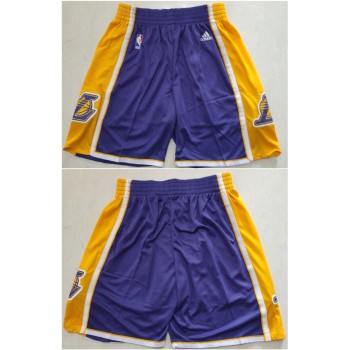 Men's Los Angeles Lakers Purple Shorts (Run Small) Men's Los Angeles Lakers Purple Shorts (Run Small)