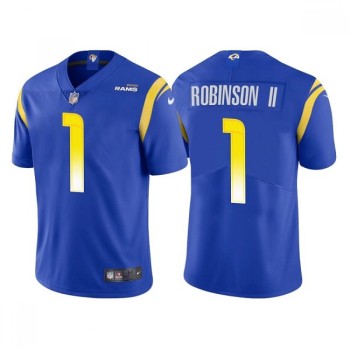 Men's Los Angeles Rams #1 Allen Robinson II Royal Vapor Untouchable Limited Stitched Football Jersey Men's Los Angeles Rams #1 Allen Robinson II Royal Vapor Untouchable Limited Stitched Football Jersey