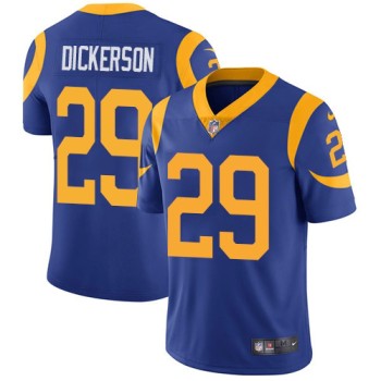 Men's Los Angeles Rams #29 Eric Dickerson Royal Blue Vapor Untouchable Limited Stitched NFL Jersey Men's Los Angeles Rams #29 Eric Dickerson Royal Blue Vapor Untouchable Limited Stitched NFL Jersey