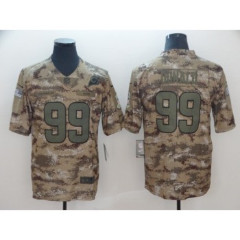 Men's Los Angeles Rams #99 Aaron Donald 2018 Camo Salute to Service Limited Stitched NFL Jersey Men's Los Angeles Rams #99 Aaron Donald 2018 Camo Salute to Service Limited Stitched NFL Jersey