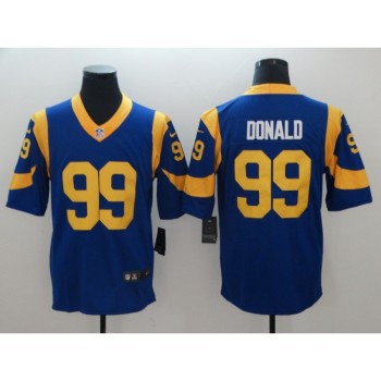Men's Los Angeles Rams #99 Aaron Donald Royal Blue Vapor Untouchable Limited Stitched NFL Jersey Men's Los Angeles Rams #99 Aaron Donald Royal Blue Vapor Untouchable Limited Stitched NFL Jersey