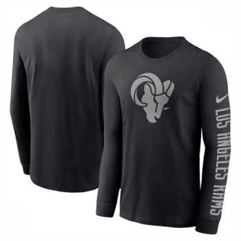 Men's Los Angeles Rams Black Long Sleeve T-Shirt Men's Los Angeles Rams Black Long Sleeve T-Shirt