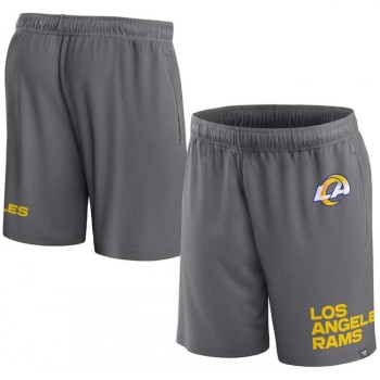 Men's Los Angeles Rams Grey Shorts Men's Los Angeles Rams Grey Shorts