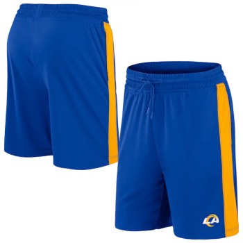 Men's Los Angeles Rams Royal Performance Shorts Men's Los Angeles Rams Royal Performance Shorts