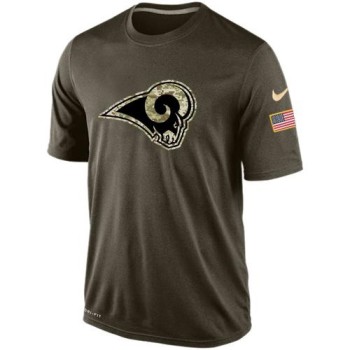 Men's Los Angeles Rams Salute To Service Dri-FIT T-Shirt Men's Los Angeles Rams Salute To Service Dri-FIT T-Shirt