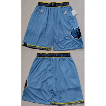 Men's Memphis Grizzlies Navy Shorts (Run Small) Men's Memphis Grizzlies Navy Shorts (Run Small)