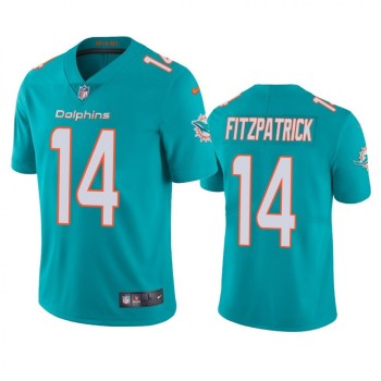 Men's Miami Dolphins #14 Ryan Fitzpatrick 2019 Aqua Vapor UntouchableStitched NFL Jersey Men's Miami Dolphins #14 Ryan Fitzpatrick 2019 Aqua Vapor UntouchableStitched NFL Jersey