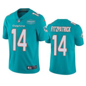 Men's Miami Dolphins #14 Ryan Fitzpatrick Aqua With 347 Shula Patch 2020 Vapor Untouchable Limited Stitched NFL Jersey Men's Miami Dolphins #14 Ryan Fitzpatrick Aqua With 347 Shula Patch 2020 Vapor Untouchable Limited Stitched NFL Jersey