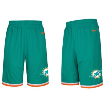 Men's Miami Dolphins 2019 Aqua Knit Performance Shorts Men's Miami Dolphins 2019 Aqua Knit Performance Shorts