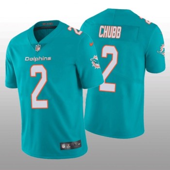 Men's Miami Dolphins #2 Bradley Chubb 2022 Aqua Vapor Untouchable Limited Stitched Jersey Men's Miami Dolphins #2 Bradley Chubb 2022 Aqua Vapor Untouchable Limited Stitched Jersey