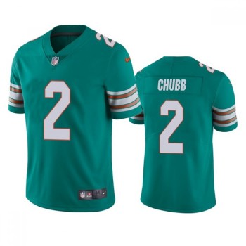 Men's Miami Dolphins #2 Bradley Chubb Aqua Color Rush Limited Stitched Football Jersey Men's Miami Dolphins #2 Bradley Chubb Aqua Color Rush Limited Stitched Football Jersey
