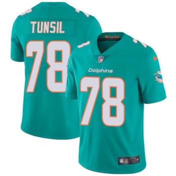 Men's Miami Dolphins #78 Laremy Tunsil Aqua Vapor Untouchable NFL Limited Stitched Jersey Men's Miami Dolphins #78 Laremy Tunsil Aqua Vapor Untouchable NFL Limited Stitched Jersey