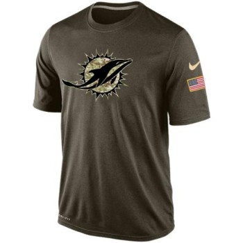 Men's Miami Dolphins Salute To Service Dri-FIT T-Shirt Men's Miami Dolphins Salute To Service Dri-FIT T-Shirt