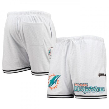 Men's Miami Dolphins White Shorts Men's Miami Dolphins White Shorts
