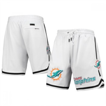 Men's Miami Dolphins White Shorts Men's Miami Dolphins White Shorts