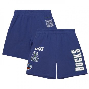 Men's Milwaukee Bucks Pro Blue Shorts 002 Men's Milwaukee Bucks Pro Blue Shorts 002