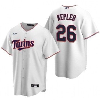 Men's Minnesota Twins #26 Max Kepler White Cool Base Stitched Jersey Men's Minnesota Twins #26 Max Kepler White Cool Base Stitched Jersey