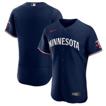Men's Minnesota Twins Blank Navy 2023 Flex Base Stitched Jersey Men's Minnesota Twins Blank Navy 2023 Flex Base Stitched Jersey