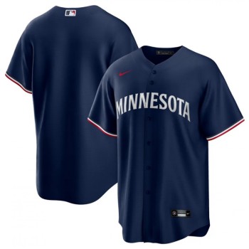 Men's Minnesota Twins Blank Navy Cool Base Stitched Jersey Men's Minnesota Twins Blank Navy Cool Base Stitched Jersey