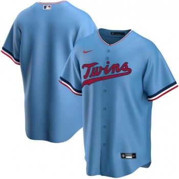 Men's Minnesota Twins Blue Cool Base Stitched Jersey Men's Minnesota Twins Blue Cool Base Stitched Jersey