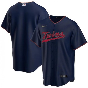 Men's Minnesota Twins Navy Cool Base Stitched Jersey Men's Minnesota Twins Navy Cool Base Stitched Jersey