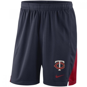 Men's Minnesota Twins Navy Franchise Performance Shorts Men's Minnesota Twins Navy Franchise Performance Shorts