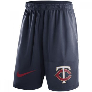 Men's Minnesota Twins Navy Dry Fly Shorts Men's Minnesota Twins Navy Dry Fly Shorts