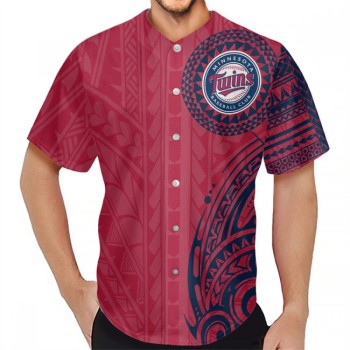 Men's Minnesota Twins Red Baseball Jersey Men's Minnesota Twins Red Baseball Jersey