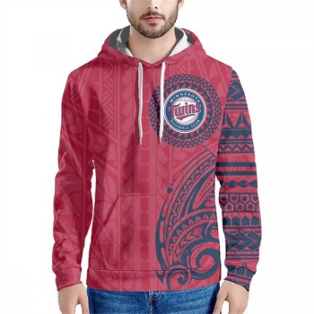 Men's Minnesota Twins Red Hoodie Men's Minnesota Twins Red Hoodie