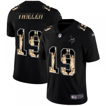 Men's Minnesota Vikings #19 Adam Thielen 2019 Black Statue of Liberty Limited Stitched NFL Jersey Men's Minnesota Vikings #19 Adam Thielen 2019 Black Statue of Liberty Limited Stitched NFL Jersey