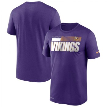 Men's Minnesota Vikings 2020 Purple Sideline Impact Legend Performance T-Shirt Men's Minnesota Vikings 2020 Purple Sideline Impact Legend Performance T-Shirt