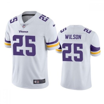 Men's Minnesota Vikings #25 Albert Wilson White Vapor Untouchable Stitched Jersey Men's Minnesota Vikings #25 Albert Wilson White Vapor Untouchable Stitched Jersey