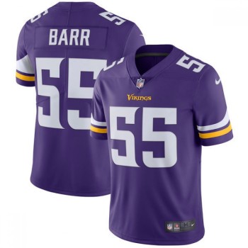 Men's Minnesota Vikings #55 Anthony Barr Purple Vapor Untouchable Limited Stitched NFL Jersey Men's Minnesota Vikings #55 Anthony Barr Purple Vapor Untouchable Limited Stitched NFL Jersey