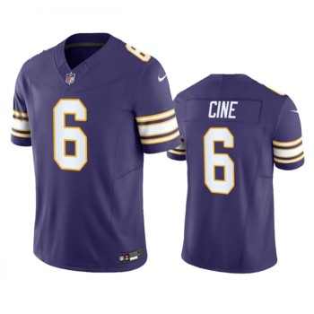 Men's Minnesota Vikings #6 Lewis Cine Purple 2023 F.U.S.E. Vapor Untouchable Limited Stitched Jersey Men's Minnesota Vikings #6 Lewis Cine Purple 2023 F.U.S.E. Vapor Untouchable Limited Stitched Jersey