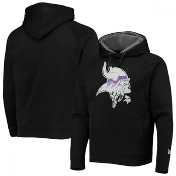 Men's Minnesota Vikings Black Pullover Hoodie Men's Minnesota Vikings Black Pullover Hoodie