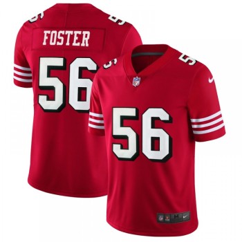 Men's NFL San Francisco 49ers #56 Reuben Foster Red 2018 Rush Vapor Untouchable Limited Stitched NFL Jersey Men's NFL San Francisco 49ers #56 Reuben Foster Red 2018 Rush Vapor Untouchable Limited Stitched NFL Jersey