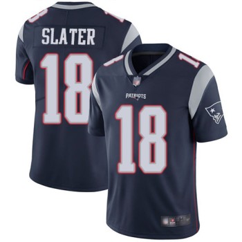 Men's New England Patriots #18 Matthew Slater Navy Color Rush Limited Stitched NFL Jersey Men's New England Patriots #18 Matthew Slater Navy Color Rush Limited Stitched NFL Jersey