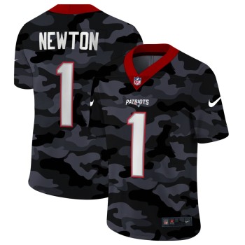 Men's New England Patriots #1 Cam Newton 2020 Camo Limited Stitched Jersey Men's New England Patriots #1 Cam Newton 2020 Camo Limited Stitched Jersey
