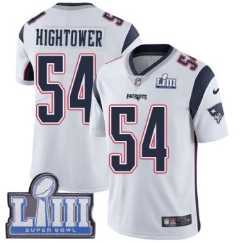Men's New England Patriots #54 Dont'a Hightower Navy Blue Super Bowl LIII Vapor Untouchable Limited Stitched NFL Jersey Men's New England Patriots #54 Dont'a Hightower Navy Blue Super Bowl LIII Vapor Untouchable Limited Stitched NFL Jersey