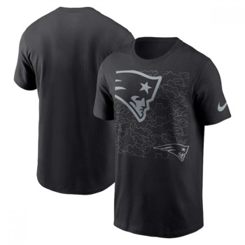 Men's New England Patriots Black T-Shirt Men's New England Patriots Black T-Shirt