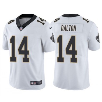 Men's New Orleans Saints #14 Jalen Dalton White Vapor Limited Stitched Jersey