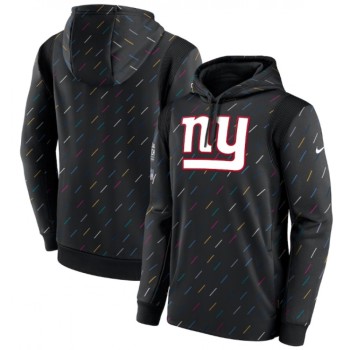 Men's New York Giants 2021 Charcoal Crucial Catch Therma Pullover Hoodie Men's New York Giants 2021 Charcoal Crucial Catch Therma Pullover Hoodie