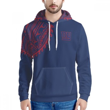 Men's New York Giants Blue Hoodie Men's New York Giants Blue Hoodie