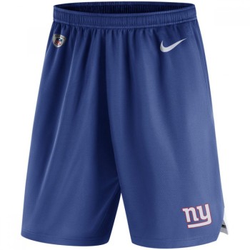 Men's New York Giants Royal Knit Performance Shorts Men's New York Giants Royal Knit Performance Shorts