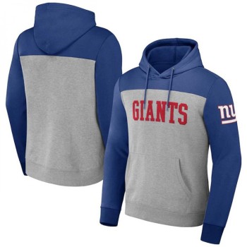Men's New York Giants x Darius Rucker Collection Powder Blue/Charcoal Colorblock Pullover Hoodie Men's New York Giants x Darius Rucker Collection Powder Blue/Charcoal Colorblock Pullover Hoodie