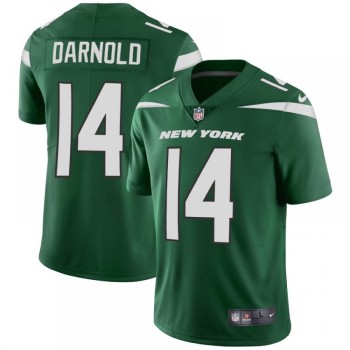 Men's New York Jets #14 Sam Darnold 2019 Green Vapor Untouchable Limited Stitched NFL Jersey Men's New York Jets #14 Sam Darnold 2019 Green Vapor Untouchable Limited Stitched NFL Jersey